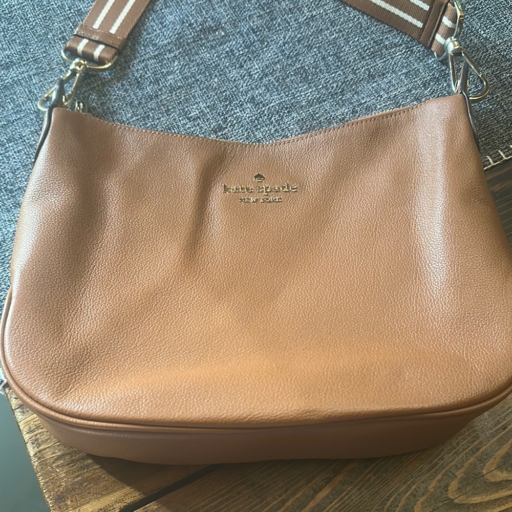 Kate Spade Brown Leather Shoulder Bag